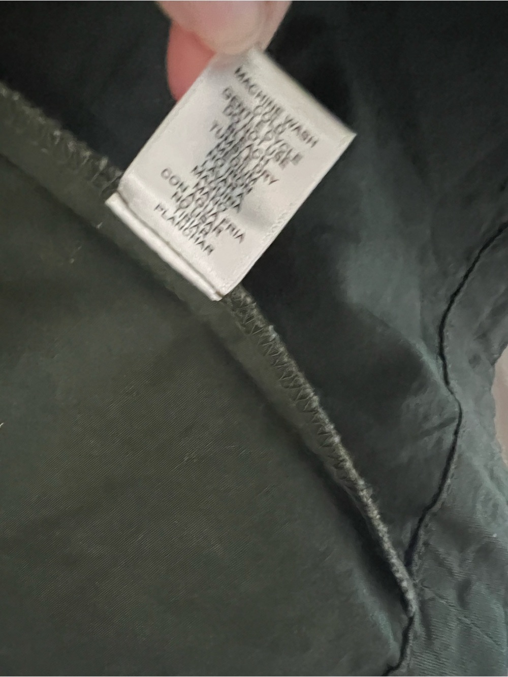 Love Tree Hooded Utility Anorak in Olive - Picture 8 of 8